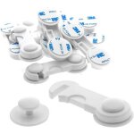 S�curit� b�b� placard bloque porte10 pcs meuble r�frig�rateur tiroir armoires porte magn�tique serrure ...