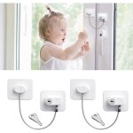 S�curit� fen�tre s�curit� fen�tre enfant 2 pi�ces verrou fenetre blanc securite porte enfant avec 2 cl�s ...