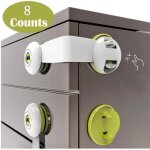 Securite placard enfant bloc porte securite bebe securite enfants bloque porte s�curit� bloc tiroir 8pcs(vert) ...