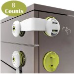 Securite placard enfant bloc porte securite bebe securite enfants bloque porte scurit bloc tiroir 8pcs(vert) ...