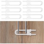 Securite placard enfant6 pcs bloc placard bebe - s�curit� enfants en u s�curit� de porte enfant conviennent? ...