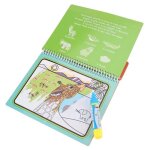 Sed livre de coloriage rutilisable avec stylo  leau pour enfants jouet ducatif dapprentissage prcoce ...