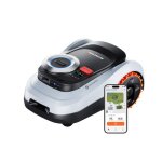 Segway navimow i215 lidar robot tondeuse 1500 m� roues tout - terrain lidar + vision cartographie automatique ...