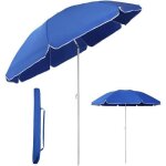 Sekey� parasol � 160 cm inclinable pour patio jardin balcon piscine plage bleu rond sunscreen uv20 +