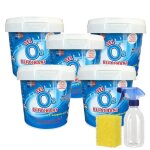 Sel dtachant 5x1kg + flacon pulvrisateur + eponge - fabrication franaise
