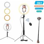 Selfie ring light anneau led avec trpied declairage lampe ringlight pour vido photo youtube maquillage ...