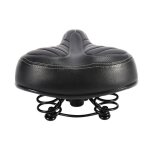Selle de bicyclette confortable coussin de gel de vélo accessoire sportif noir - bob Selle de bicyclette confortable coussin de gel de vélo accessoire sportif noir - bob