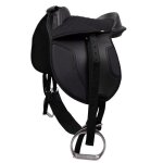 Selle quitation pour shetland enfant qhp - black - shetland