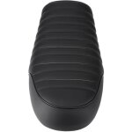 Selle de moto sige de moto en cuir pu racer selle vintage sige de caf pour honda cg125 gn cg cb400ss ...