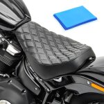 Selle solo - craftride ds4 - gel int�gr� - similicuir noir - harley davidson softail street bob (18 - ...