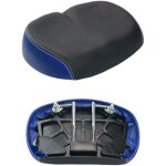 Selle de vlo rembourre pu sans nez large remplacement confortable coussin de sige de vlo sans pression ...