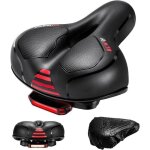 Selle de vlo ultra confortable selle vlo avec feu arrire selle velo confortable avec boule damortisseur ...