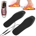 Semelles chauffantes pour chaussures tapis chauffant pour sports de plein air hiver usb (l (41 - 45) ...