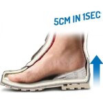 Semelles talonnettes - grandissantes - jusqu 5 cm - gel silicon