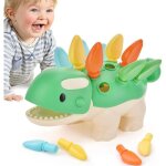 Sensoriel jouet dinosaure eveil motricit fine jeu ducatif pour bb 12 18 mois pques cadeau enfant ...