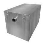 Séparateur de graisse 120 l en acier inoxydable kukoo - bac piège à graisse pour cuisine commerciale Séparateur de graisse 120 l en acier inoxydable kukoo - bac piège à graisse pour cuisine commerciale