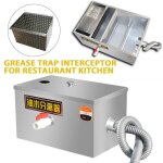 S�parateur de graisse commerciale en acier inoxydable s�parateur de graisse pour eaux us�es de cuisine ...