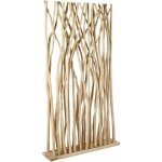 Sparateur paravent teck naturel h180cm