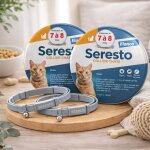 Seresto pour chat lot de 2 colliers antiparasitaires
