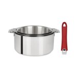 S�rie 3 casseroles et une poign�e amovible - cristel