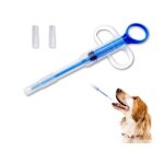 Seringue pour animaux de compagnie - lance pilule - distributeur de m�dicaments - embouts souples - bleu ...