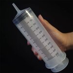 Seringue huile 500ml - 1 pi�ce grande capacit� lavage lubrification industriel cuneary