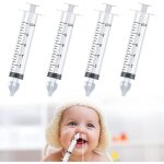 Seringue nasale bebe 4 pcs bébé irrigateur nasal 10ml sûr et portable réutilisable pour serum physiologique ... Seringue nasale bebe 4 pcs bébé irrigateur nasal 10ml sûr et portable réutilisable pour serum physiologique ...