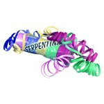 Serpentin g�ant - multicolore - tube de 25 serpentins - 10 m�tres - pour enfants