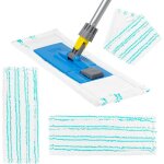 Serpill�res de rechange 3 pcs serpill�res en microfibre pour balai lave - sol housse de nettoyage de ...