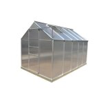 Serre de jardin structure en aluminium avec montants profils 6. 03 m
