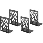 Serre - livres - mtal - noir - robuste - innovant - set de 2