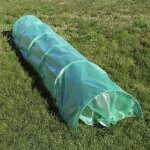 Wiltec serre de jardin de sol ? 300 x 65 x 45 cm ? vert ? avec film grillag� en pe ? r�sistant contre ...