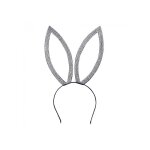 Serre - tte - bolland - lapin paillet - argent - dguisement adulte
