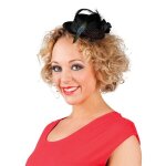Mini chapeau noir femme