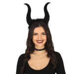 Serre - tte cornes noires reine fe malfique
