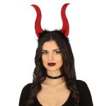 Serre - tte cornes rouge dmon malfique