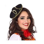 Serre - tte mini chapeau mexicain - generique - femme - intrieur - bleu