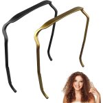 Serre - t�te - non sp�cifi� - mod�le square hinged - 2 unit�s - mixte - pour cheveux boucl�s