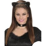 Serre tte oreilles de chat noires adulte - marque - 229580 - accessoire de dguisement - intrieur