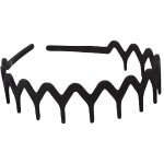 Serre - tte peigne  cheveux zigzag bande crante bandeau dent pour femme homme