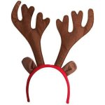 Serre - tte - renne - accessoire de dguisement - bois de 25cm - soires de nol