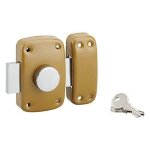 Serru00909401 verrou 9401 à bouton et cylindre ø 23 x 45 mm 3 clés Serru00909401 verrou 9401 à bouton et cylindre ø 23 x 45 mm 3 clés