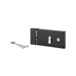 Serruprix - serrure en applique horizontale � cl� p�ne dormant gauche 140 x 80 mm 2 cl�s - serruprix
