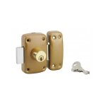 Sp - verrou 9014 à double entrée cylindre Ø23 x 45 mm 3 clés - sp Sp - verrou 9014 à double entrée cylindre Ø23 x 45 mm 3 clés - sp