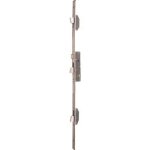 Serrure 3 points  larder electa 1 / 2 tour axe 25mm ttire u inox - iseo - 785101252