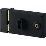 Serrure en applique bricard pour grille ou portail ouverture gauche