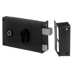 Serrure en applique monopoint abus - sa h f pdt 88x140 d - ouverture � droite - niveau de s�curit� 6