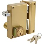 Serrure applique  tirage verticale tirant droit bricard 1837 - serrure de sret pour tous types de ...