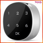 Serrure darmoire - akozon - clavier tactile - sans vis - pour portes ?15 mm - alliage de zinc