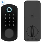 Serrure intelligente connect�e ttlock verrouillage �lectronique � empreinte digitale mot de passe serrure ...